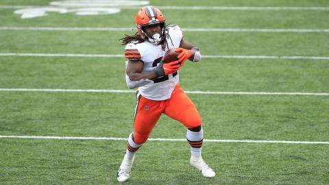 Kareem Hunt, Browns