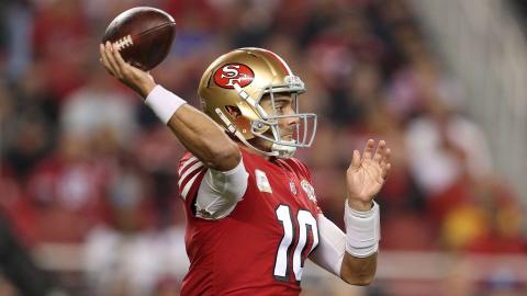 Jimmy Garoppolo, QB, 49ers