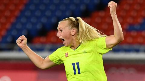 Stina Blackstenius - Forward, BK Hacken and Sweden